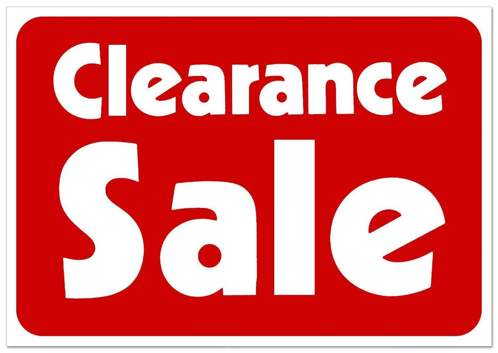 CLEARANCE SALE